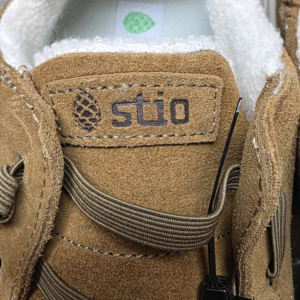 Stio Suede Lace-Up Shoe in Camel - Picture 5 of 9